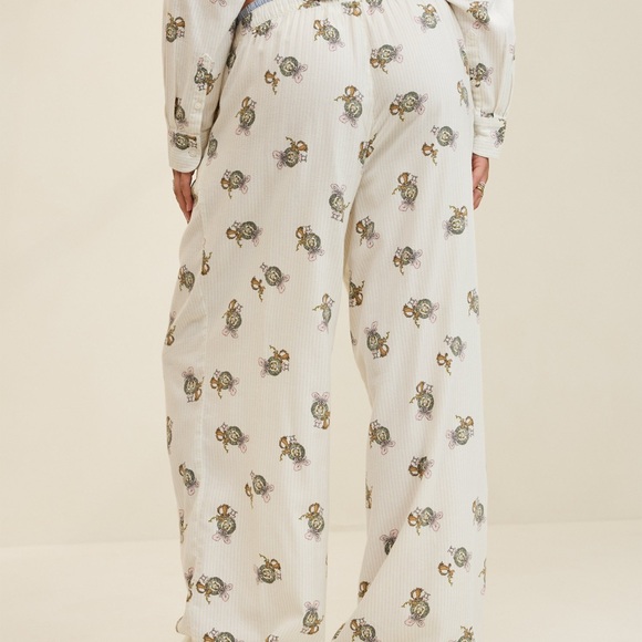 Aerie White Grinch Cindy Lou Who Pajama Pant - Picture 2 of 5